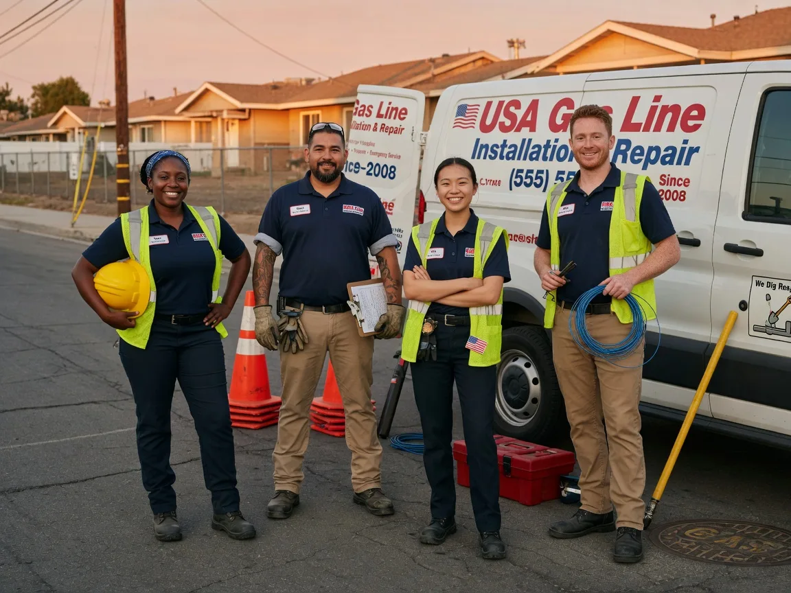Gas Line Installation company in Brazil, IN